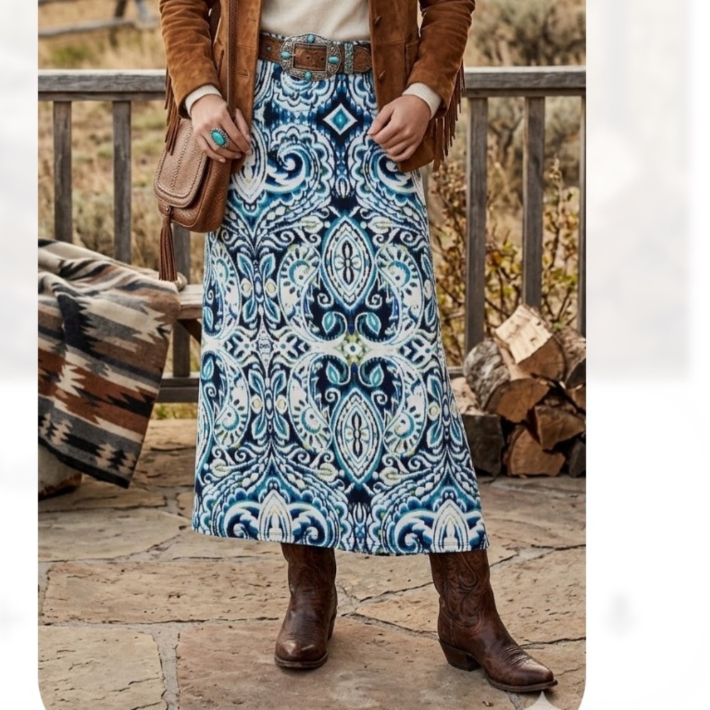 Y2K Maxi Skirt